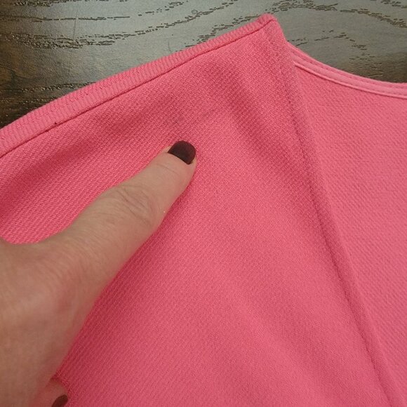 NEW GANNI Pink Mini Dress Womens XS Luxury Designer Soft Girl Sophisticated - Picture 6 of 9